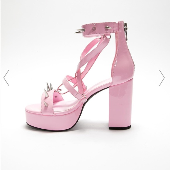 KILLING ME SOFTLY SPIKED HEELS sold out size 8 - Picture 3 of 10